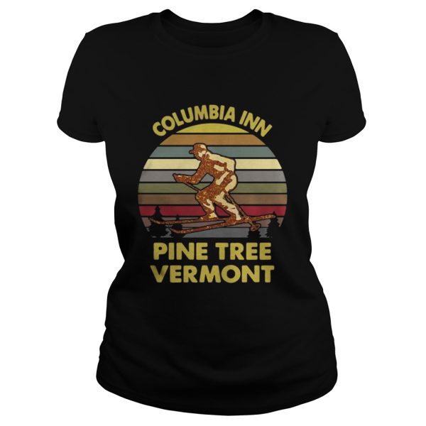 Columbia inn pine tree vermont vintage shirt