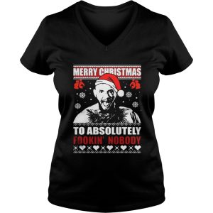 Conor Mcgregor Merry Christmas To Absolutely Fookin' Nobody Ugly Shirt 3