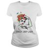Crazy jeep lady shirt