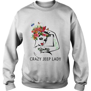 Crazy jeep lady shirt 3