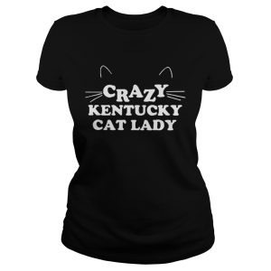 Crazy kentucky cat lady shirt 2