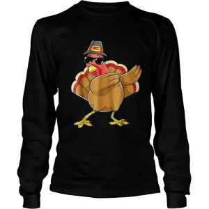 Cute Dabbing Turkey Shirt 3