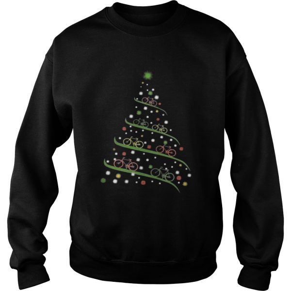 Cycle Christmas Tree Shirt Sweater