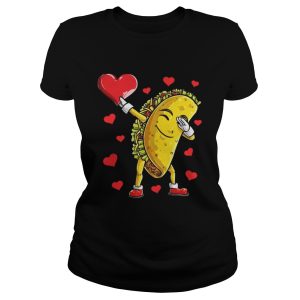 Dabbing Taco Heart Valentines Day Food Lovers Shirt 1 Dabbing Taco Heart Valentines Day Food Lovers Shirt 2