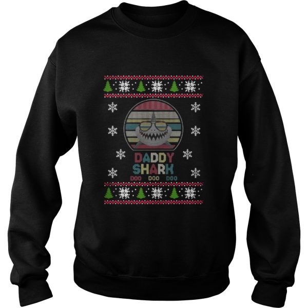 Daddy Shark Doo Doo Doo Christmas shirt