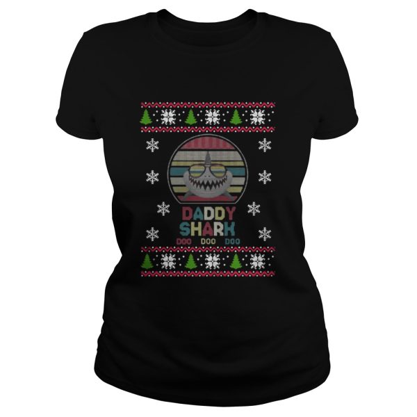 Daddy Shark Doo Doo Doo Christmas shirt