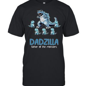 Dadzilla Father Of The Monsters Personalized Shirt