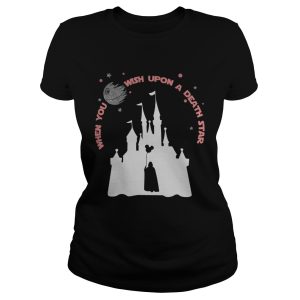 Darth Vader Mickey when you wish upon a Death Star shirt 1