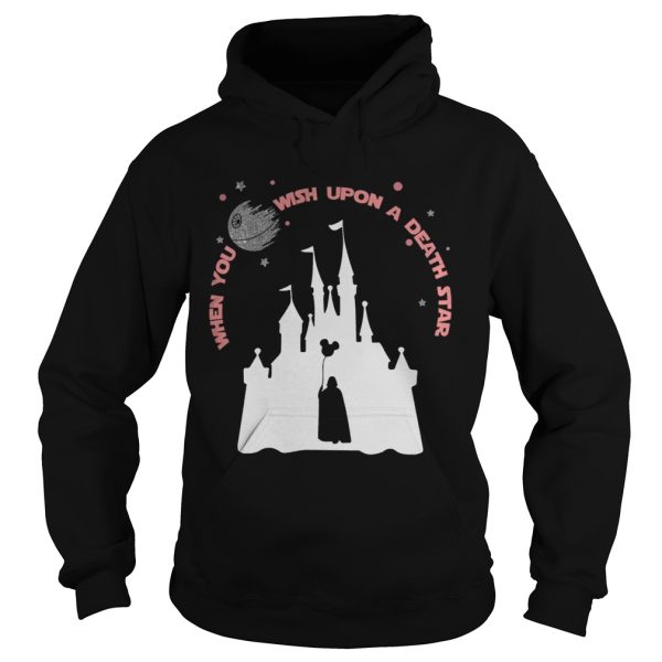 Darth Vader Mickey when you wish upon a Death Star shirt