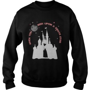 Darth Vader Mickey when you wish upon a Death Star shirt 3