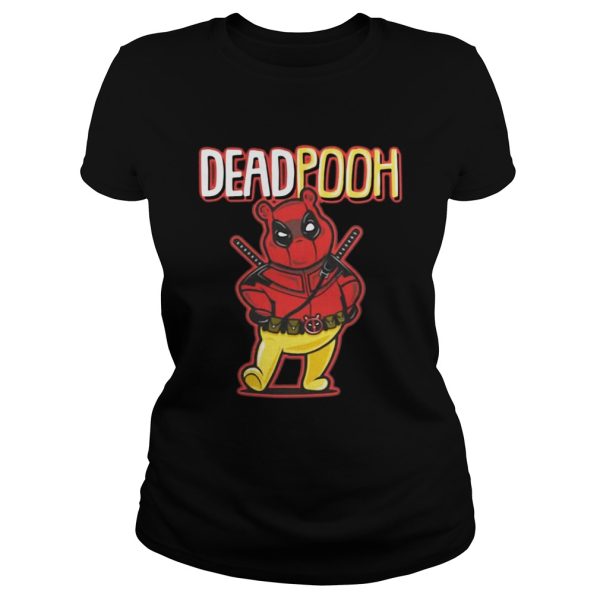 DeadPooh Deadpool and Pooh mashup shirt