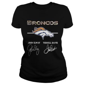 Denver Broncos John Elway Terrell Davis shirt 2