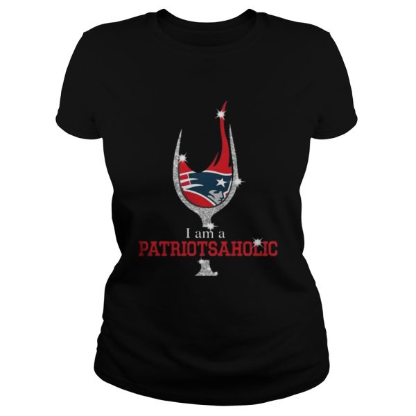 Diamon Wine I Am A Patriots Aholic Shirt