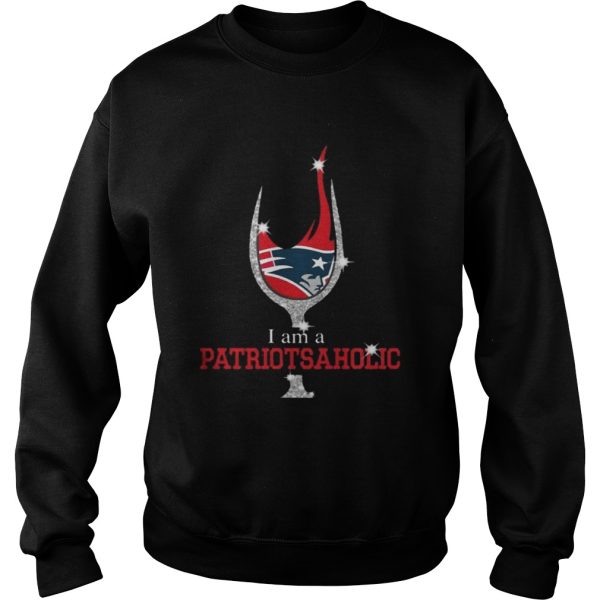 Diamon Wine I Am A Patriots Aholic Shirt