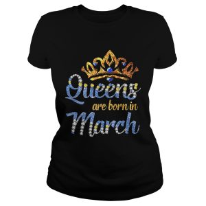 Diamond Queens are born in March shirt 1