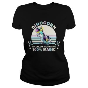 Dinocorn 50 unicorn 50 Dinosaur 100 Magic shirt 1