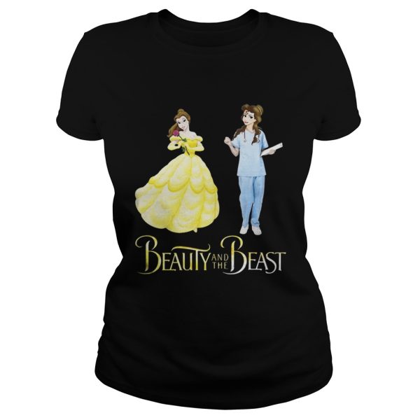 Disney Belle nurse beauty and the beast shirt