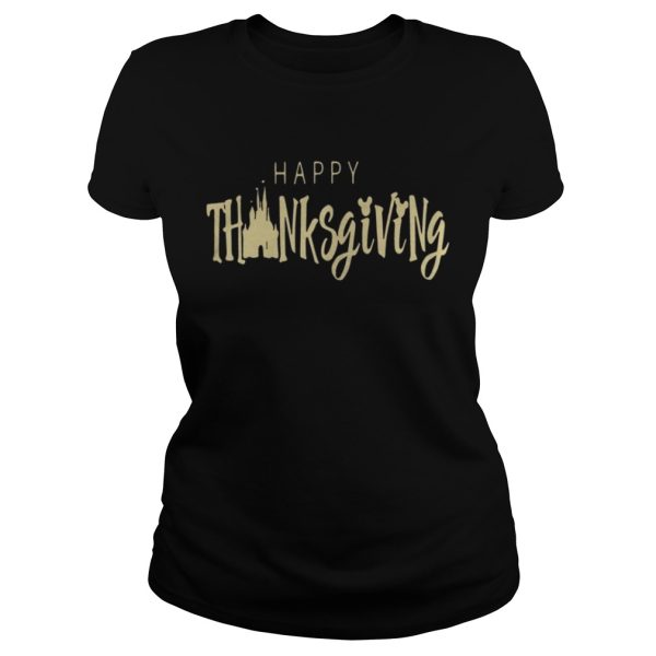 Disney happy thanksgiving shirt