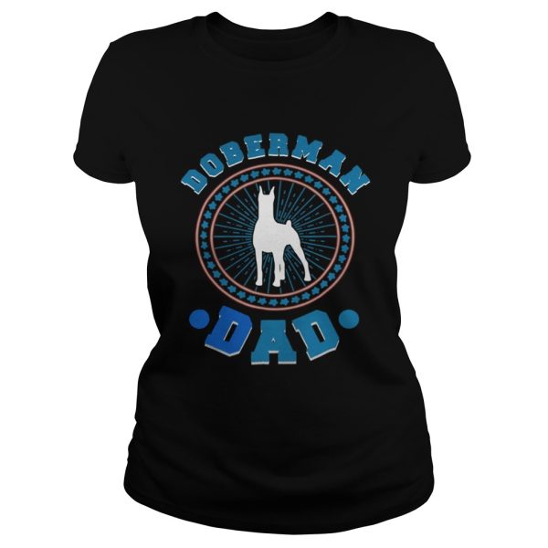 Doberman Dad Tee shirt