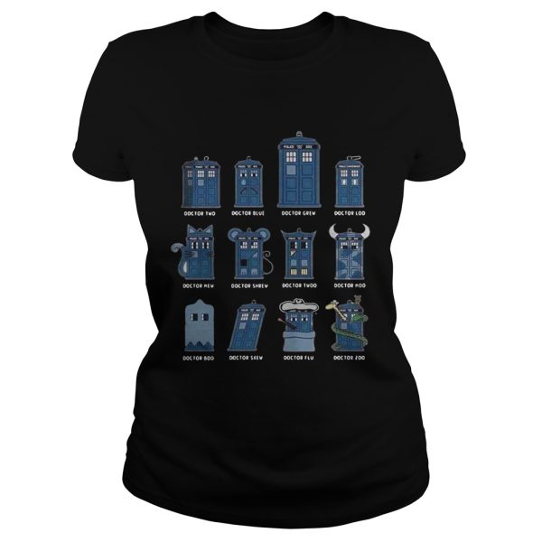 Doctor two Doctor blue doctor grew Doctor loo Doctor mew shirt