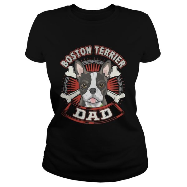 Dog Breed Shirts for Men Boston Terrier Dad shirt