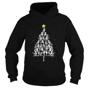 Dog Husky Christmas Tree Shirt 1