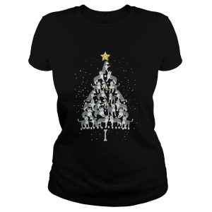 Dog Husky Christmas Tree Shirt 2