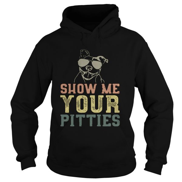 Dog show me your pitties shirt