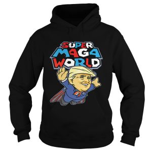 Donald Trump Superman Super MAGA world super American AF shirt 1