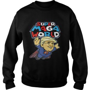 Donald Trump Superman Super MAGA world super American AF shirt 2