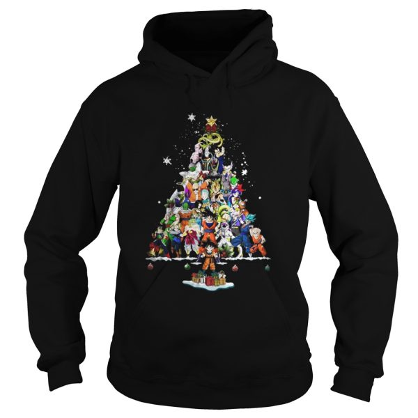 Dragon ball christmas tree shirt