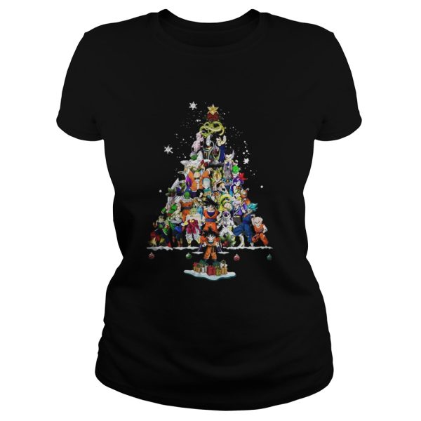 Dragon ball christmas tree shirt