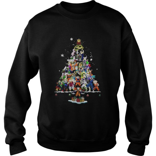 Dragon ball christmas tree shirt