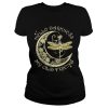 Dragonfly crescent moon hello darkness my old friend shirt