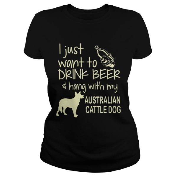 Drink Beer Australian Cattle shirt