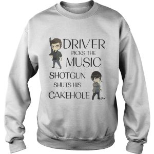 Driver picks the music shotgun shuts his cakehold shirt 3