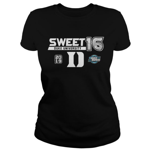 Duke Blue Devils 2019 NCAA Basketball Tournament March Madness Sweet 16 shirt