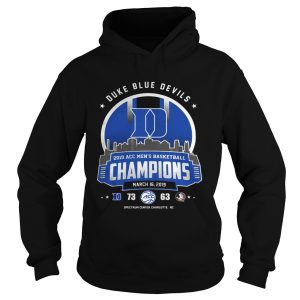 Duke blue devils 2019 acc men's basketball champion shirt 2