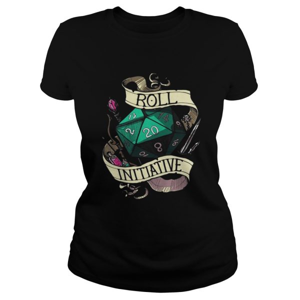 Dungeons and Dragons Roll Initiative shirt