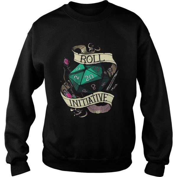 Dungeons and Dragons Roll Initiative shirt