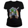 Earth dabbing lgbt shirts