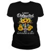 Easily Distracted By Sunflowers And Cows T-Shirt