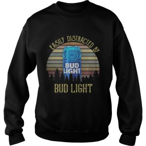 Easily distracted by Bud Light Sunset shirt 3