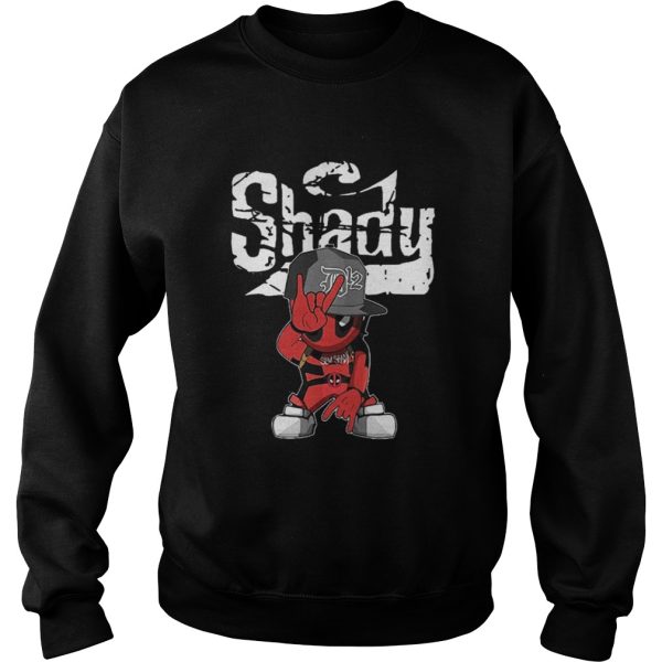 Eminem Shady Wars Deadpool shirt