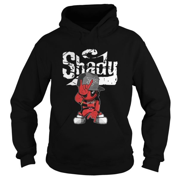 Eminem Shady Wars Deadpool shirt