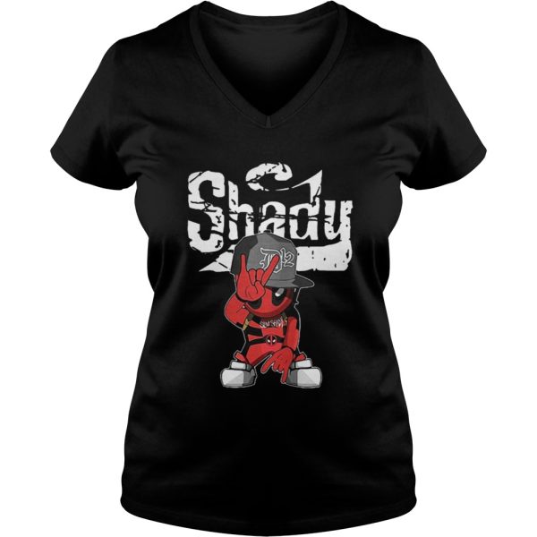 Eminem Shady Wars Deadpool shirt