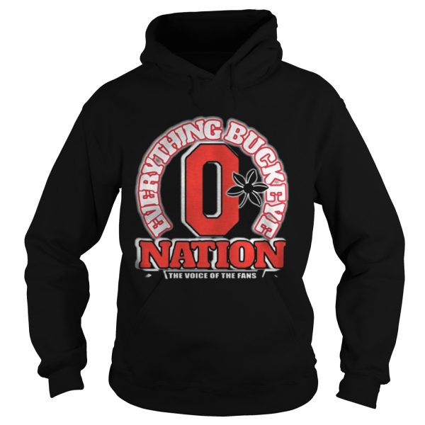 Everything Buckeye nation the voice of the fans shirt