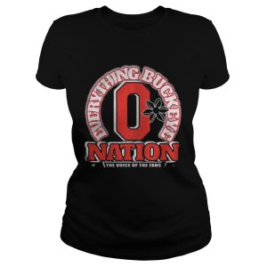 Everything Buckeye nation the voice of the fans shirt 4