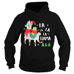 Fa La La La Llama Cute Llama Christmas Shirt 1