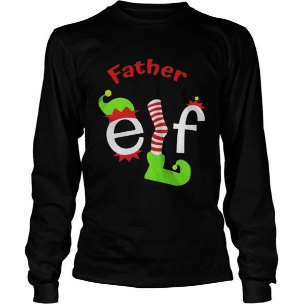 Father Elf Christmas ugly shirt